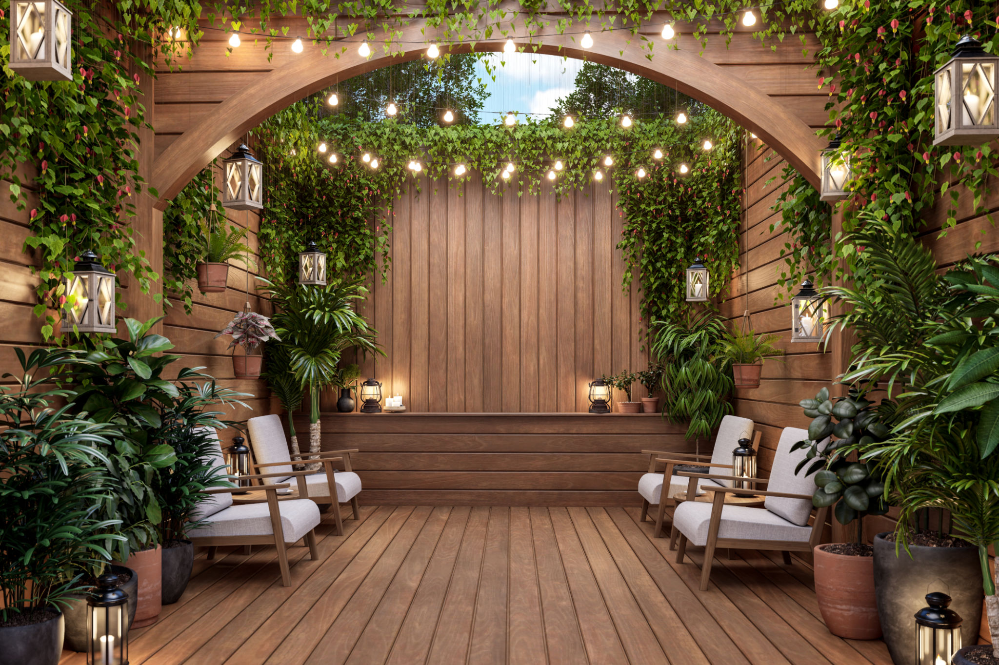 patio wall art