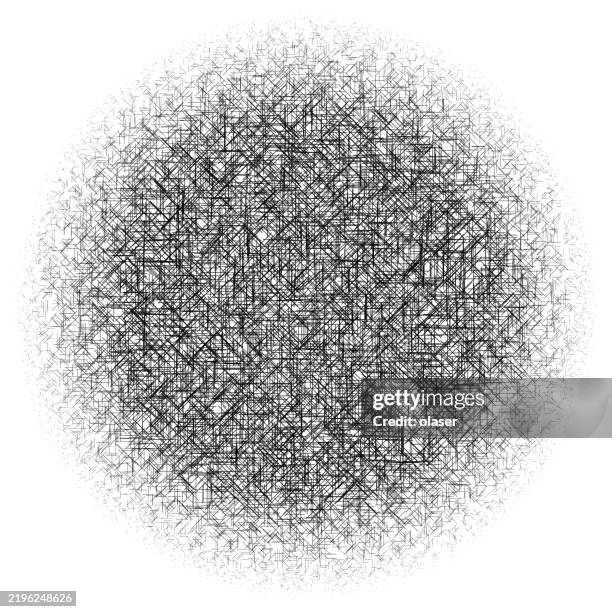 Intrecet Line Pattern Intricate Lines Forming A Complex Geometric Circular Pattern High-Res ...