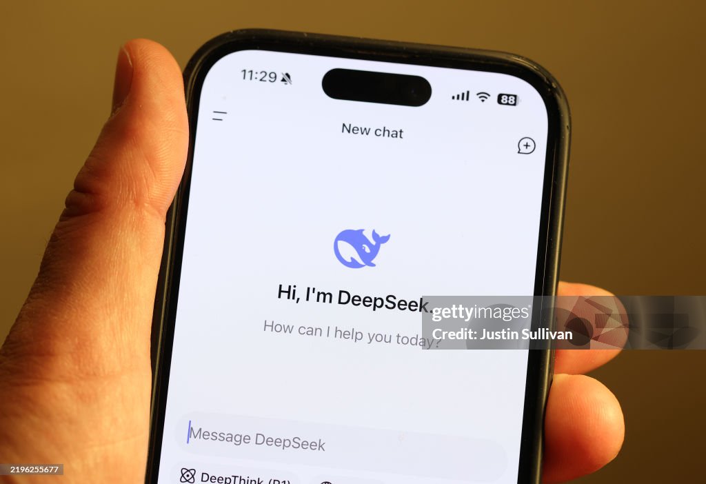 Newly Launched Chinese AI App DeepSeek Causes U.S. Tech Stocks To Tumble, Amid Its Rapid Rise To #1 In Apple's App Store