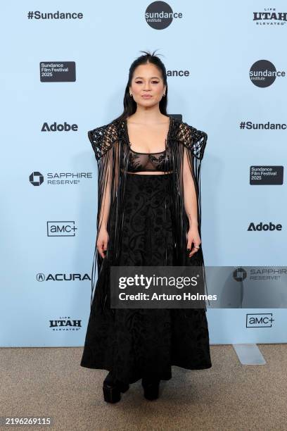 Kelly Marie Tran attends the "The Wedding Banquet" Premiere during the 2025 Sundance Film Festival at Eccles Center Theatre on January 27, 2025 in...