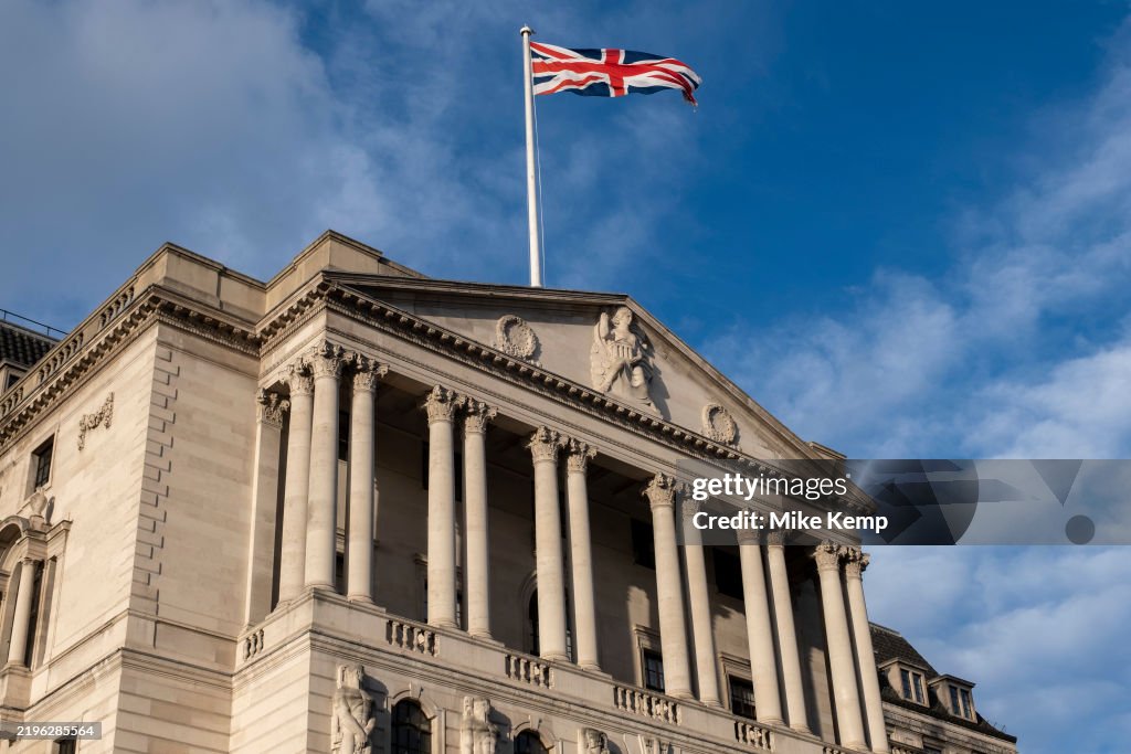 Bank Of England In The City Of London