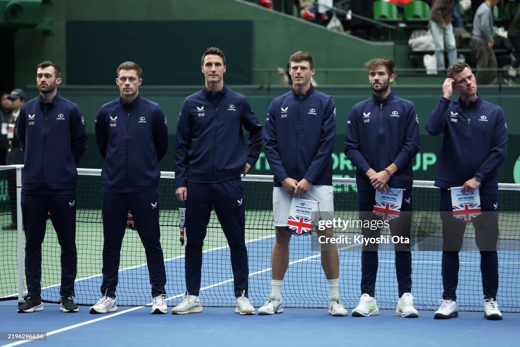 Japan v Great Britain - 2025 Davis Cup Qualifiers First Round: Day 1