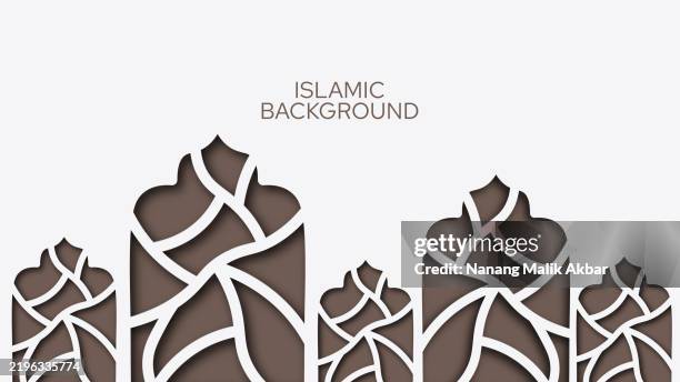 islamic and arabic ornamental background for ramadan kareem - ramadan background stock illustrations