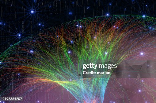 Cloud data computing application concept, 3D rendering Cloud data computing application concept, 3D rendering