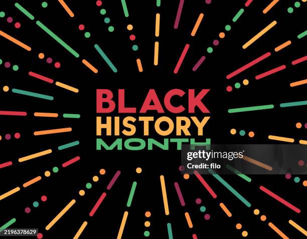 black history month - black culture background stock illustrations