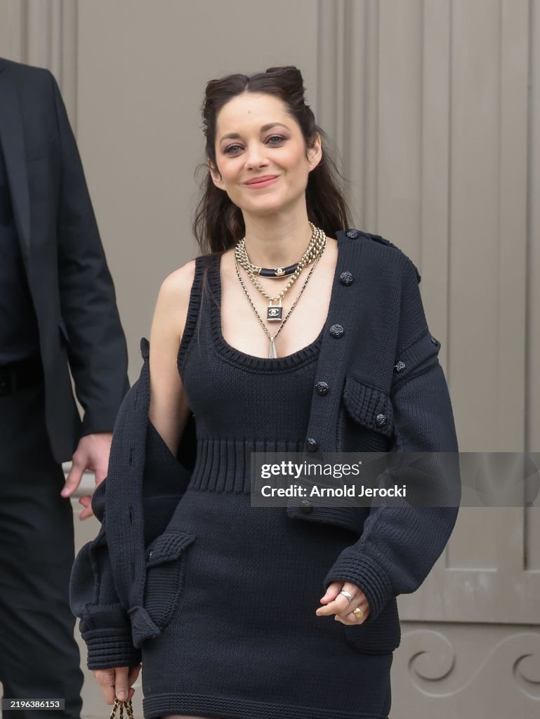 Chanel: Outside Arrivals - Paris Fashion Week - Haute Couture Spring-Summer 2025