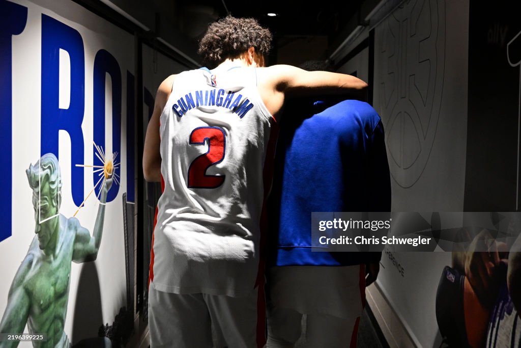 Dallas Mavericks v Detroit Pistons