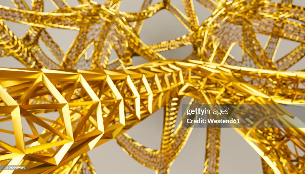 Cool Golden Pattern Abstract Golden Colored Patterns Against Colored Background High-Res ...