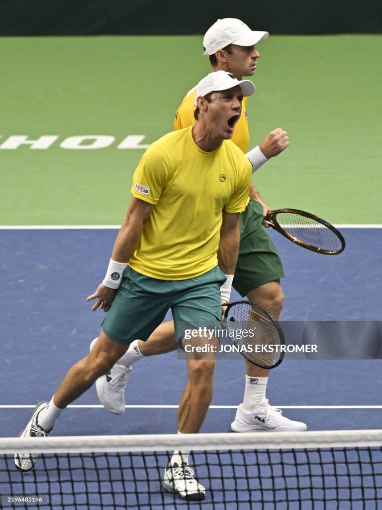 TENNIS-DAVIS CUP-SWE-AUS