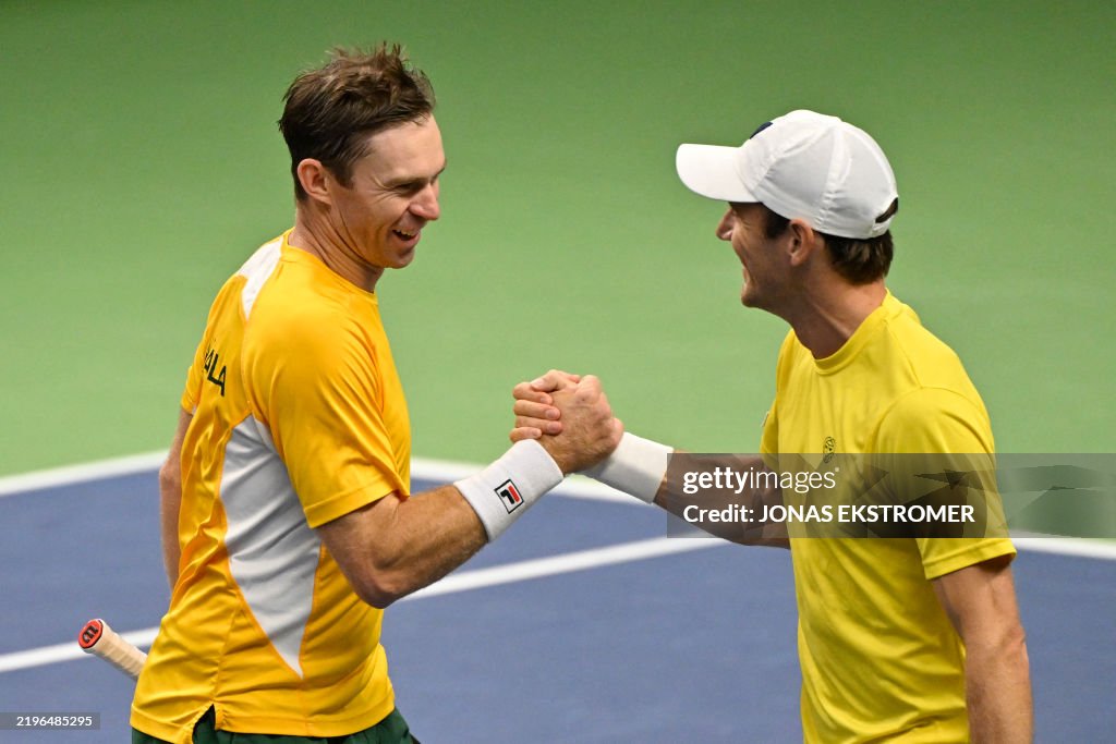 TENNIS-DAVIS-CUP-SWE-AUS