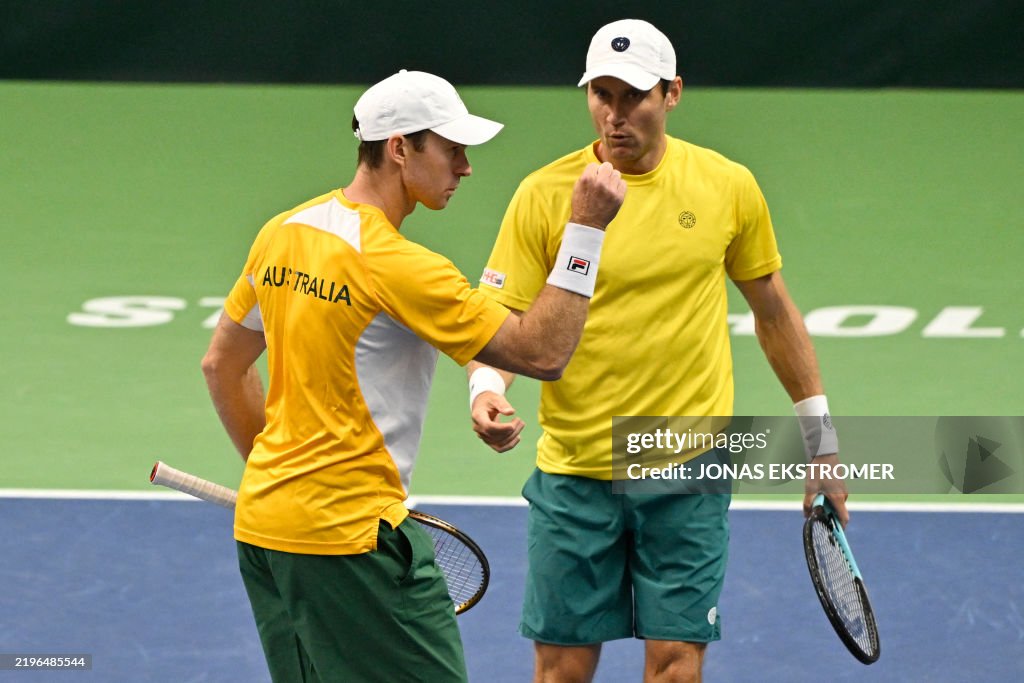 TENNIS-DAVIS-CUP-SWE-AUS