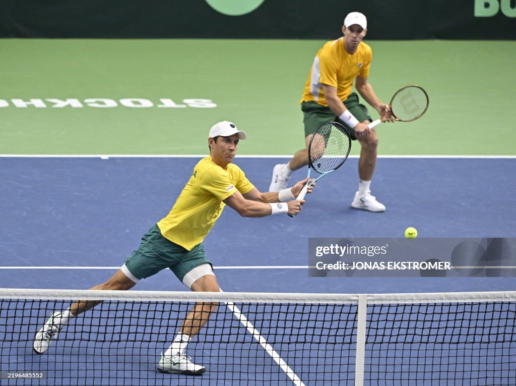 TENNIS-DAVIS-CUP-SWE-AUS