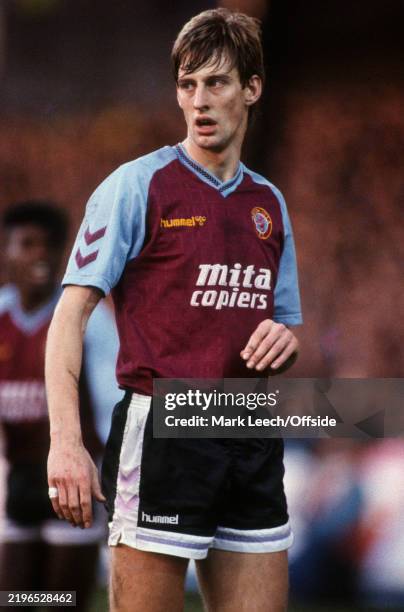 January 1990, London - Football League Division One - Charlton Athletic v Aston Villa - Ian Ormondroyd of Aston Villa.