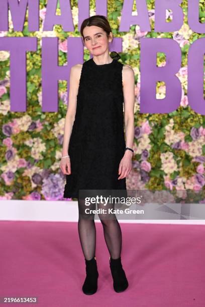 Shirley Henderson attends the "Bridget Jones: Mad About The Boy" World Premiere at the Odeon Luxe Leicester Square on January 29, 2025 in London,...