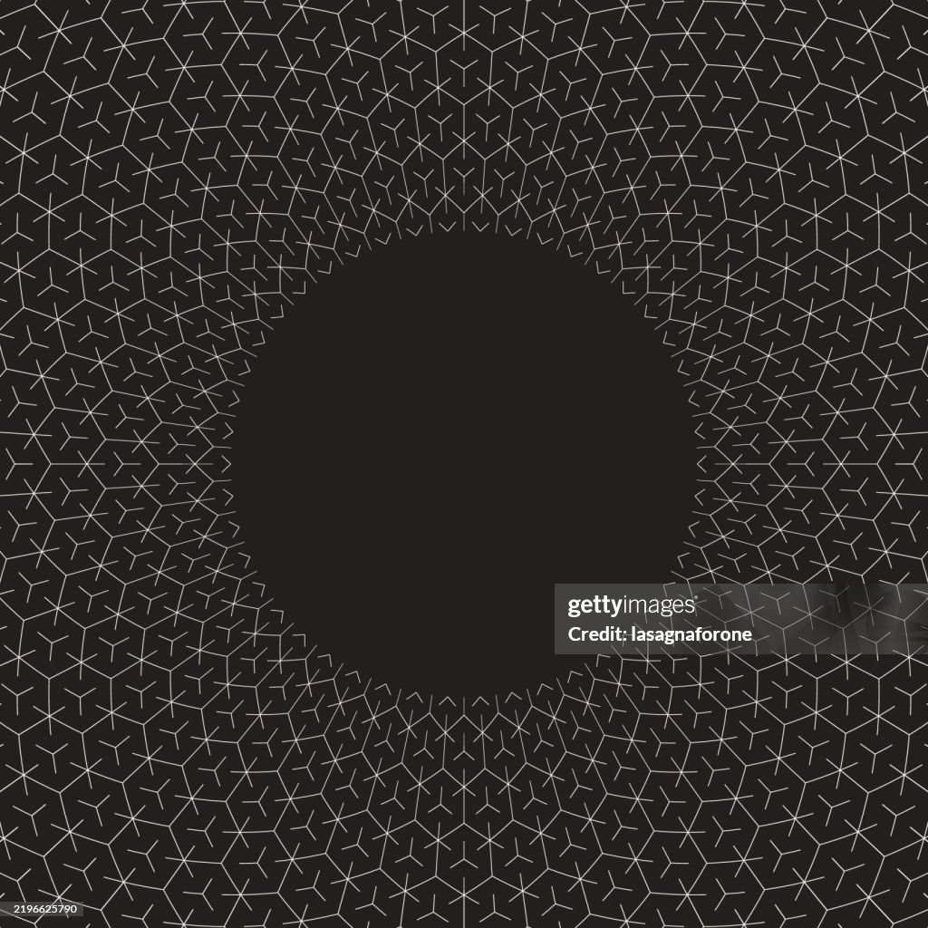 Pattern Around Frame Circular Pattern Frame Seamless Vector High-Res Vector Graphic - Getty ...