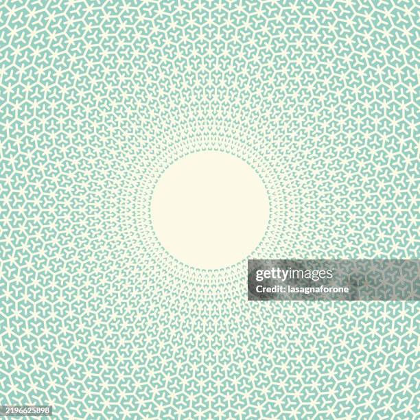 Pattern Around Frame Circular Pattern Frame Seamless Vector High-Res Vector Graphic - Getty ...