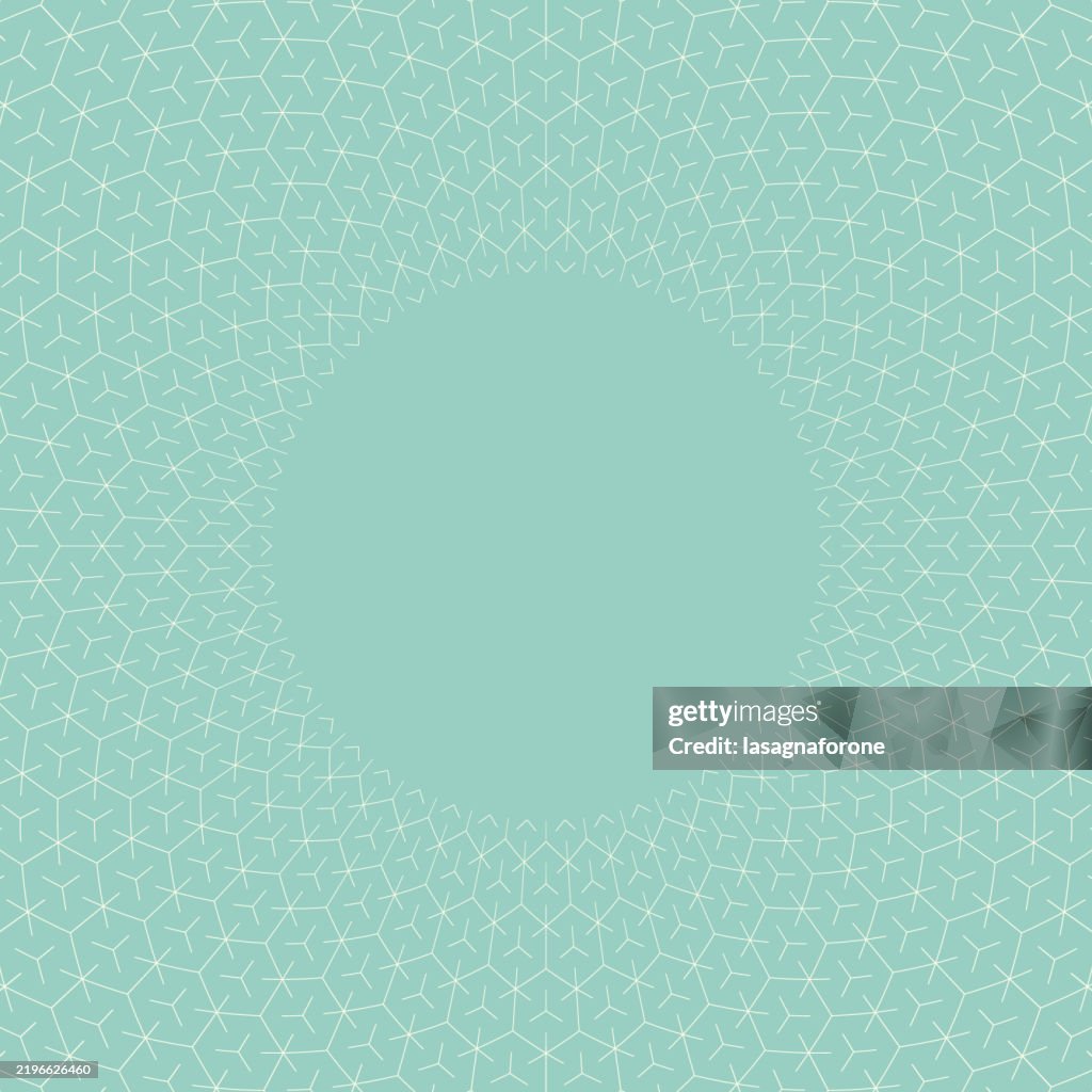 Circular Pattern Frame Seamless Vector High-Res Vector Graphic - Getty ...
