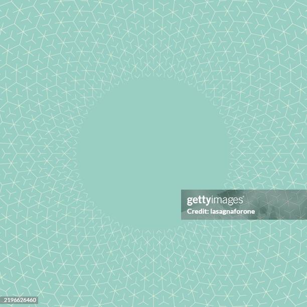 Pattern Around Frame Circular Pattern Frame Seamless Vector High-Res Vector Graphic - Getty ...