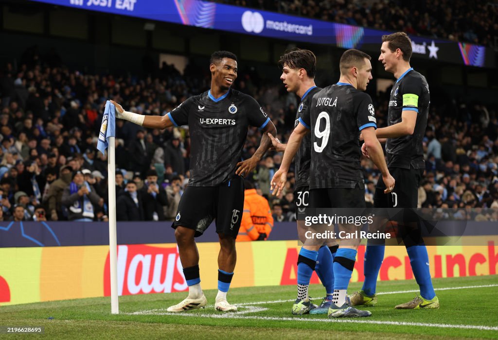 Manchester City v Club Brugge KV - UEFA Champions League 2024/25 League Phase MD8