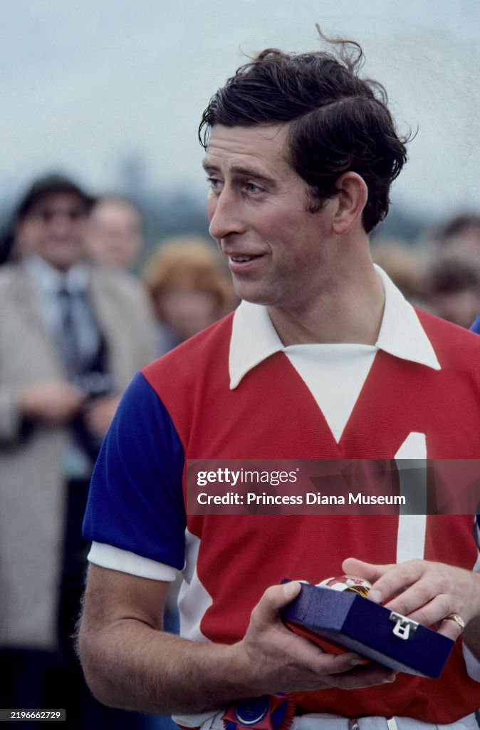 Prince Charles After A Polo Match
