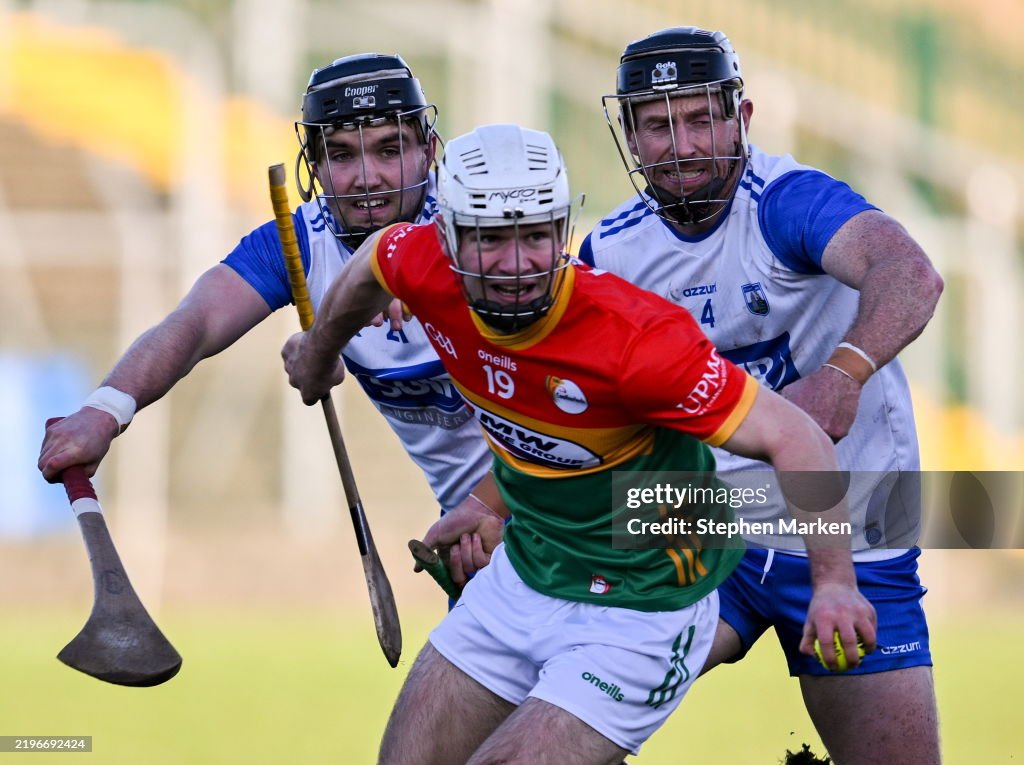 Carlow v Waterford - Allianz Hurling League Division 1B