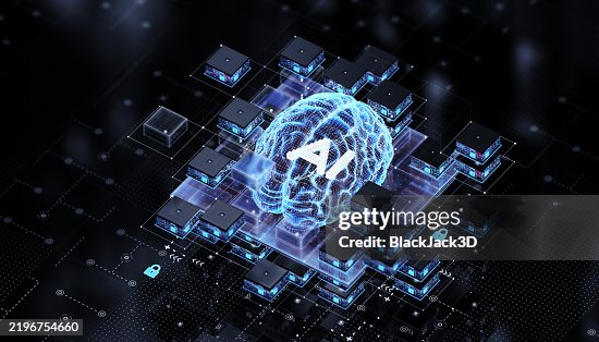 Digital Mind - Artificial Intelligence - Chip Structure Concepts Digital Mind - Artificial Intelligence - Chip Structure Concepts
