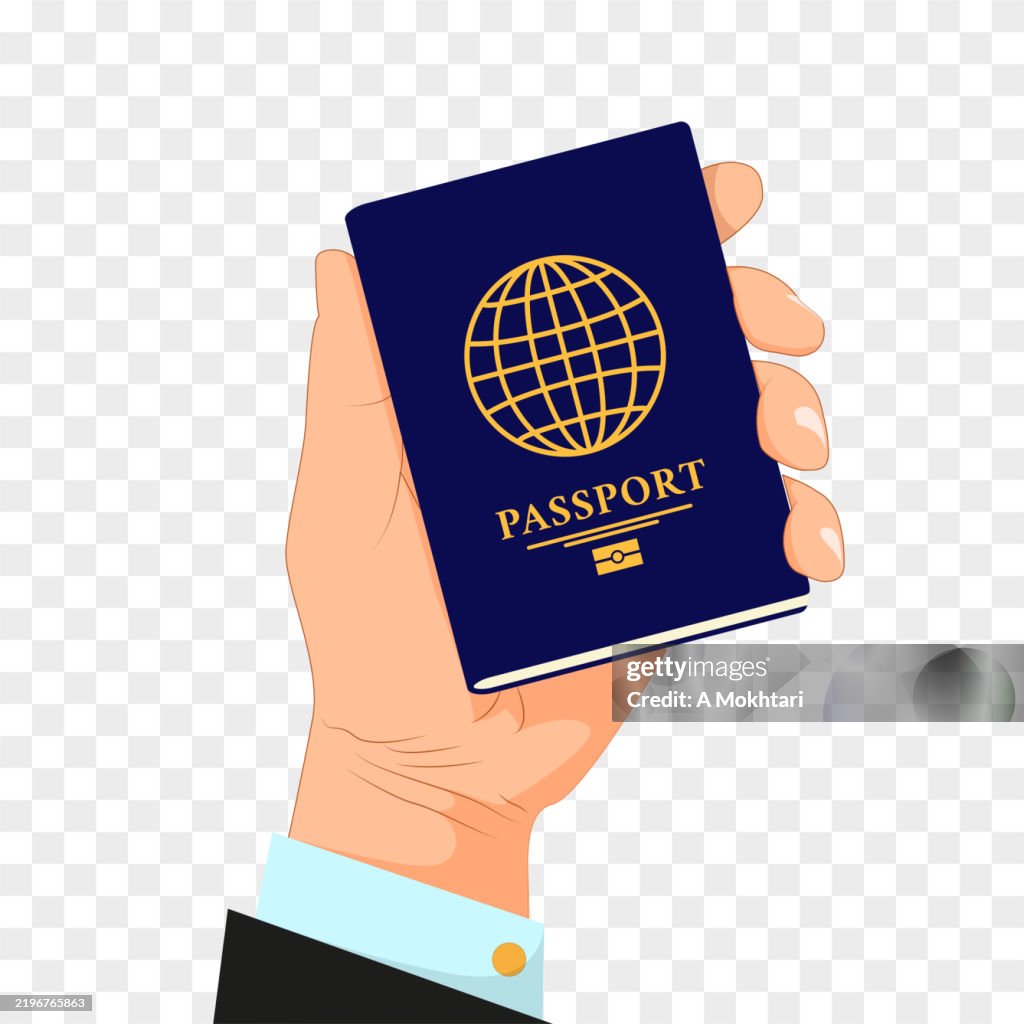 Passport control.