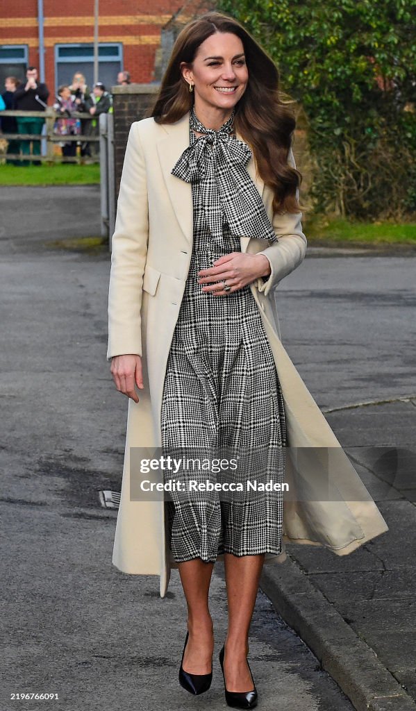 The Princess Of Wales Visits South Wales