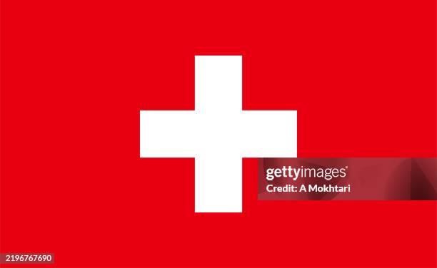 schweiz flagge. - schweizer flagge stock-grafiken, -clipart, -cartoons und -symbole