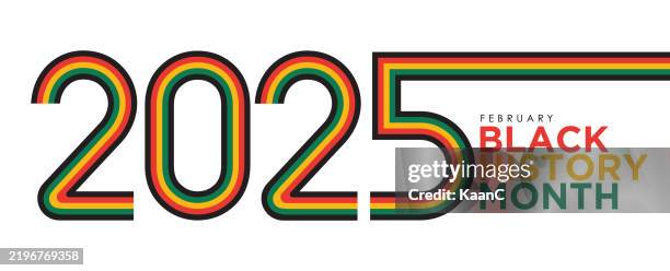 2025 black history month celebrate. vector illustration design graphic black history month stock illustration - africa freedom day stock illustrations