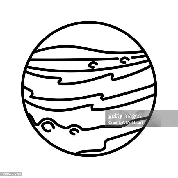 planet icon. - mars stock illustrations