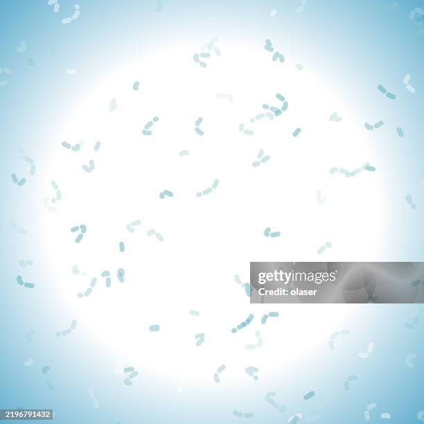 microscope like cell pattern - microscope lens stock illustrations