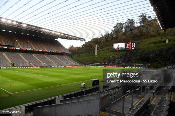 General view before the UEFA Europa League 2024/25 League Phase MD8 match between SC Braga and S.S. Lazio at Estadio Municipal de Braga on January...