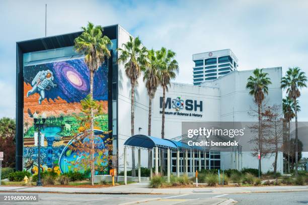 jacksonville florida mosh museum of science and history - jacksonville stock pictures, royalty-free photos & images