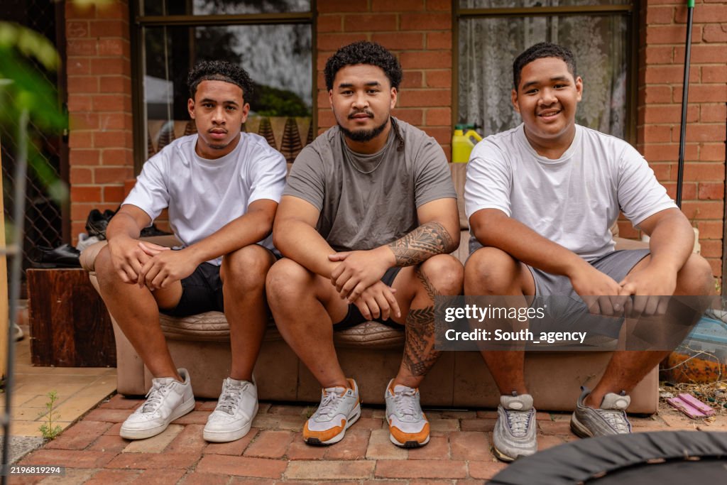 Tongan family members enjoying daily life in Sydney, Australia, highlighting their culture and traditions