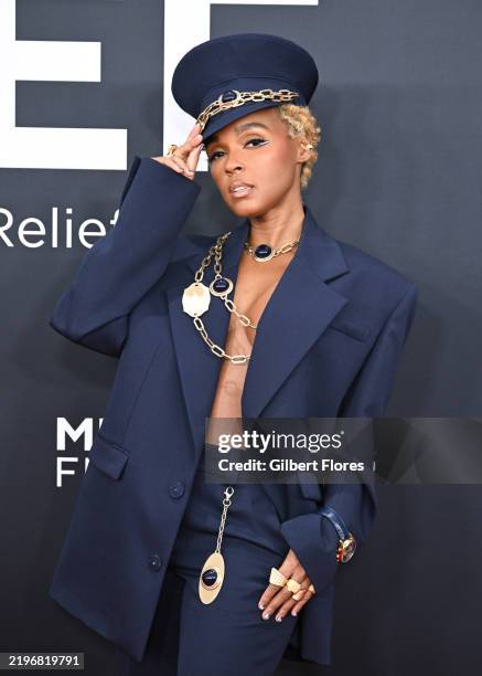 Janelle Monáe at the 67th GRAMMY Awards held at the Crypto.com Arena on February 2, 2025 in Los Angeles, California.