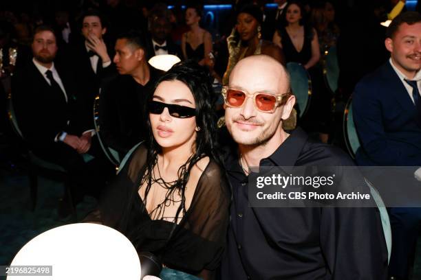 Charli XCX and George Daniel at The 67th Annual Grammy Awards, airing live from Crypto.com Arena in Los Angeles, California, Sunday, Feb. 2 on the...