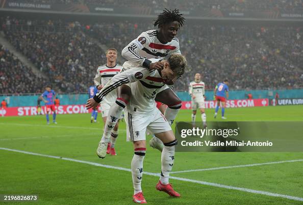 Fotbal Club FCSB v Manchester United - UEFA Europa League 2024/25 League Phase MD8 Fotbal Club FCSB v Manchester United - UEFA Europa League 2024/25 League Phase MD8