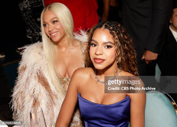 Beyonce and Blue Ivy Carter at The 67th Annual Grammy Awards, airing live from Crypto.com Arena in Los Angeles, California, Sunday, Feb. 2 on the CBS...