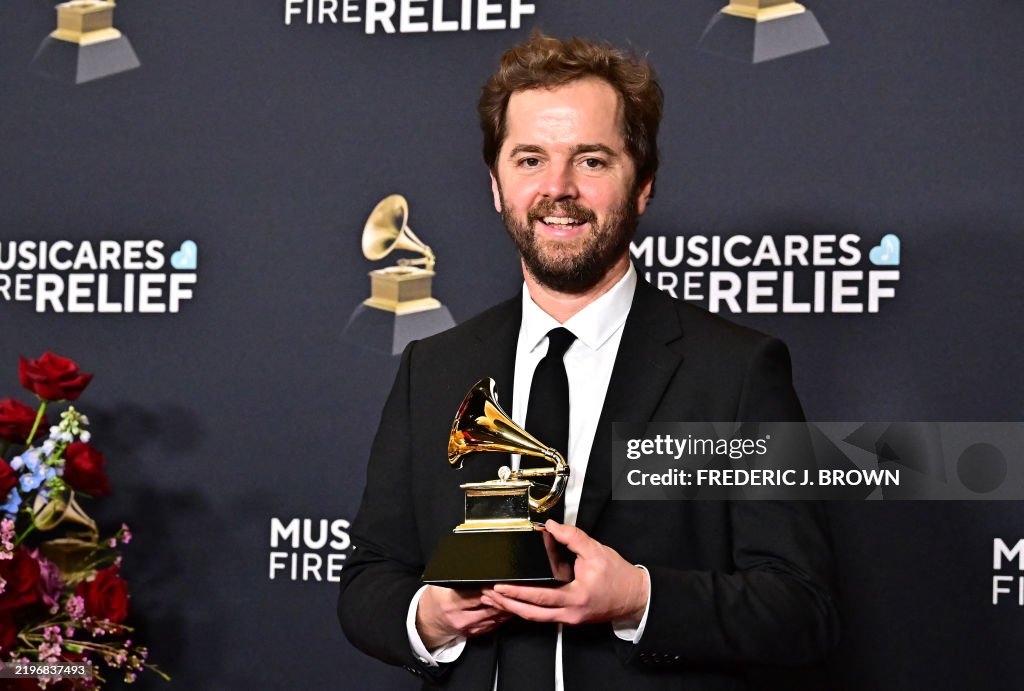 US-ENTERTAINMENT-MUSIC-GRAMMYS-AWARD-PRESS ROOM