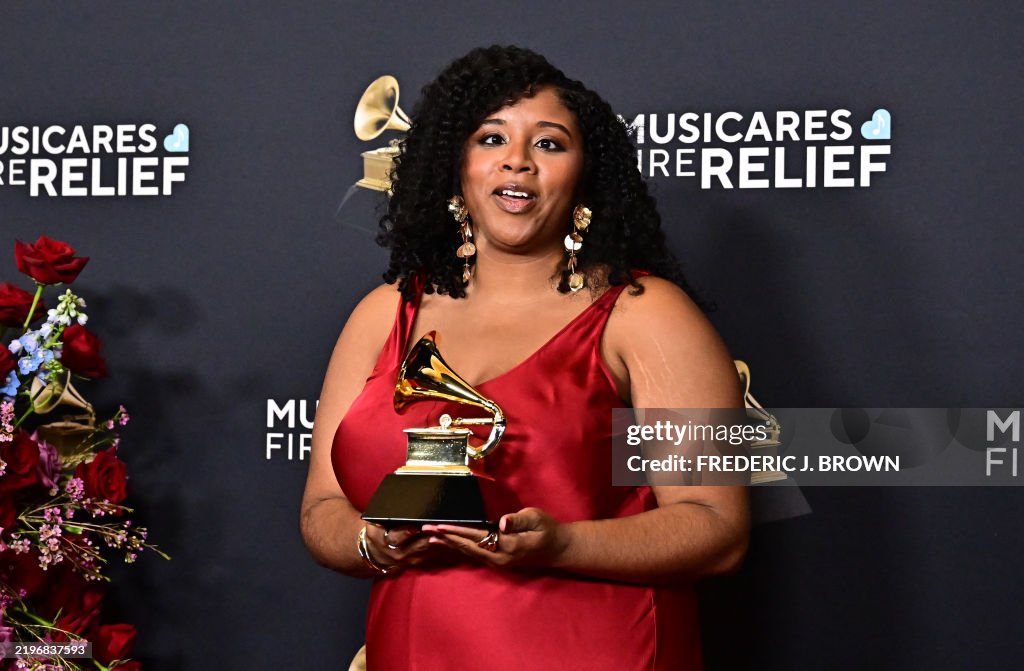 US-ENTERTAINMENT-MUSIC-GRAMMYS-AWARD-PRESS ROOM
