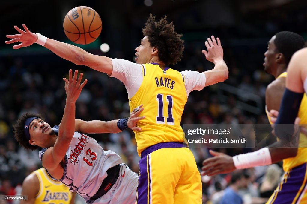 Los Angeles Lakers v Washington Wizards