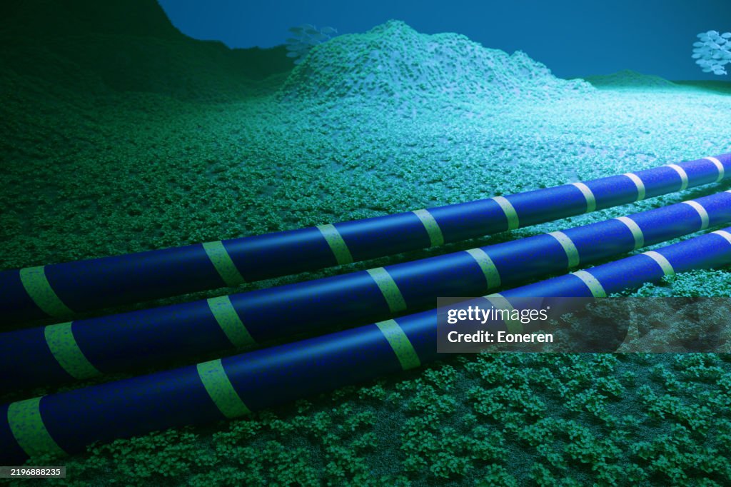 Cabos submarinos de fibra óptica