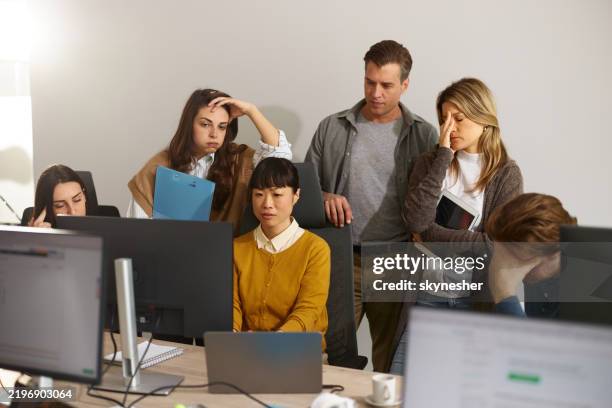 Computer Programming Frustration Image 114 Frustrated Female Computer Programmer Stock Photos, High-Res ...
