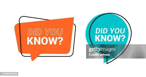 wussten sie schon, mit fragezeichen - fragezeichen stock-grafiken, -clipart, -cartoons und -symbole