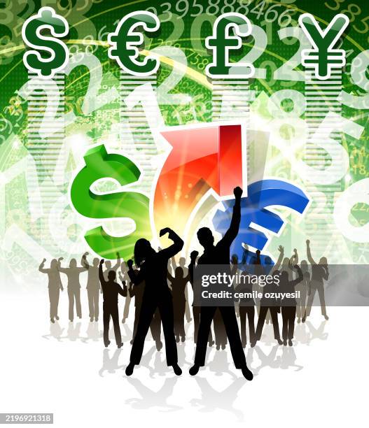 breaking report - bureau de change stock illustrations