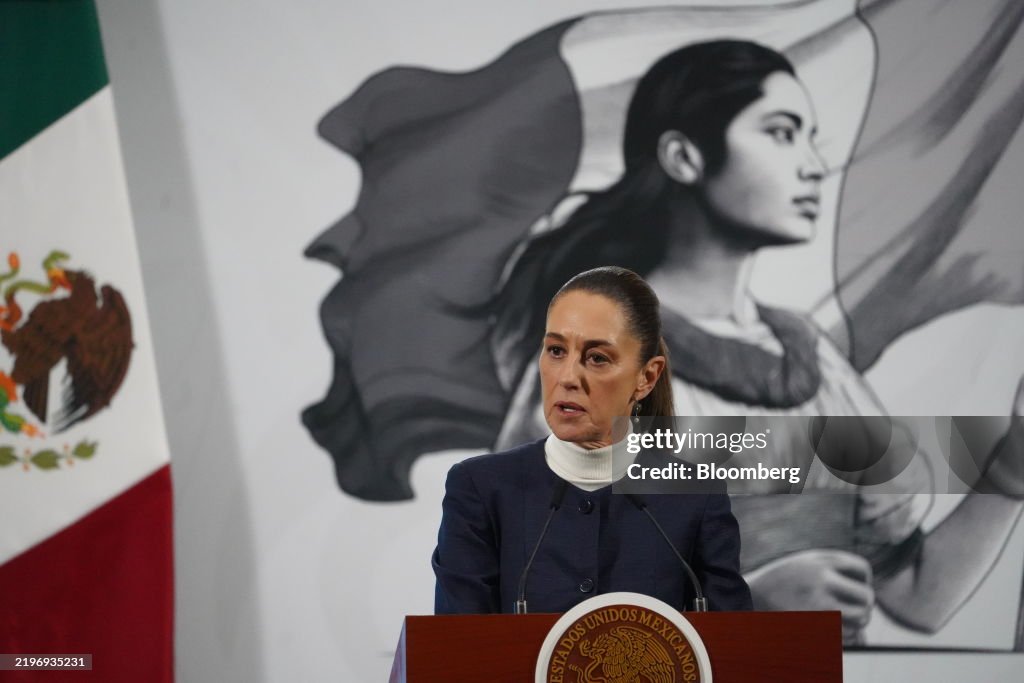 Mexico's Sheinbaum To Announce Measures Against Tariffs