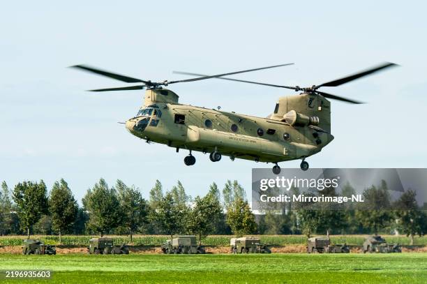 ch-47 chinook from the 101st airborne division - chinook helicopter stock pictures, royalty-free photos & images