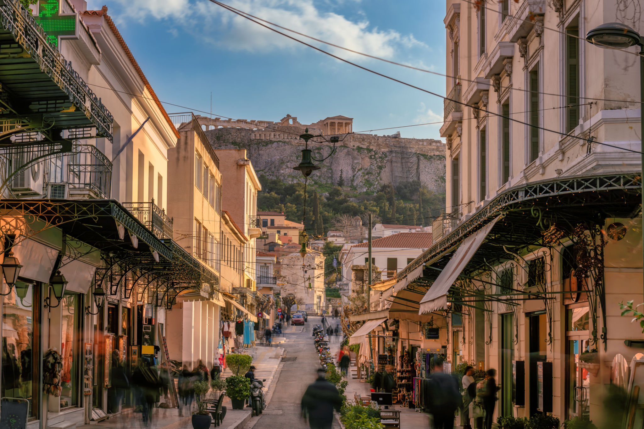 athens city life