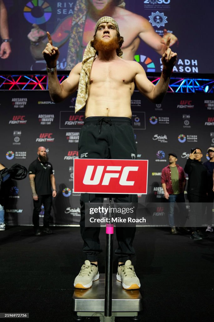 UFC Fight Night: Adesanya v Imavov Ceremonial Weigh-In